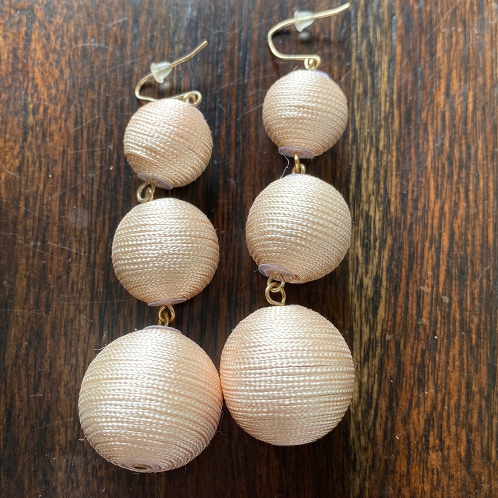 Pink Drop Earrings